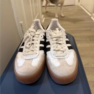 Adidas Originals White and Black Athletic Shoes Iconic Design